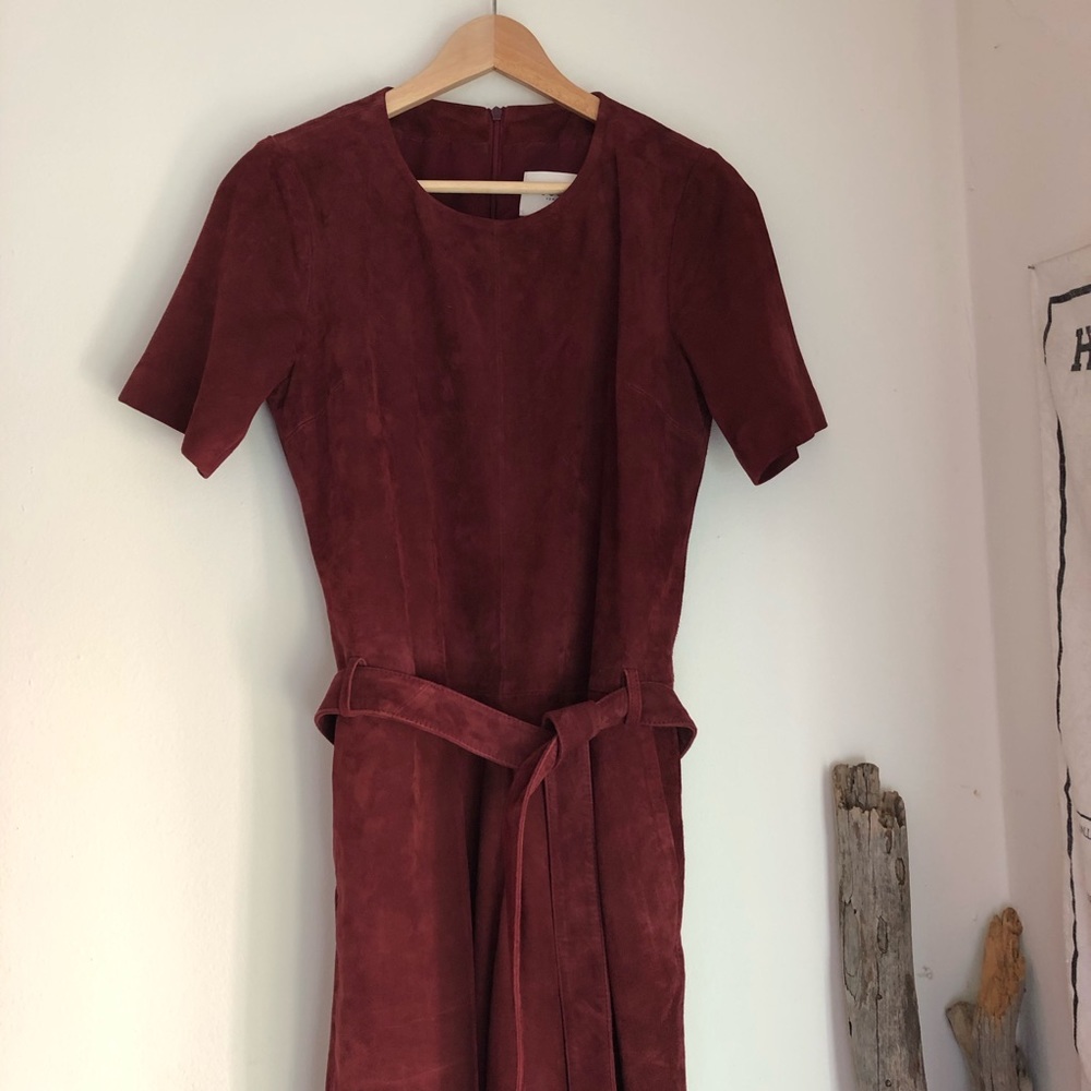 Just Female Rufus Jumpsuit In Oxblood - Picture 2 of 7